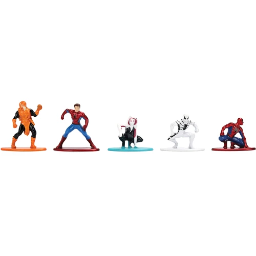 Marvel Spider-Man Nano Metal Figures 12-Pack Alt Image 3