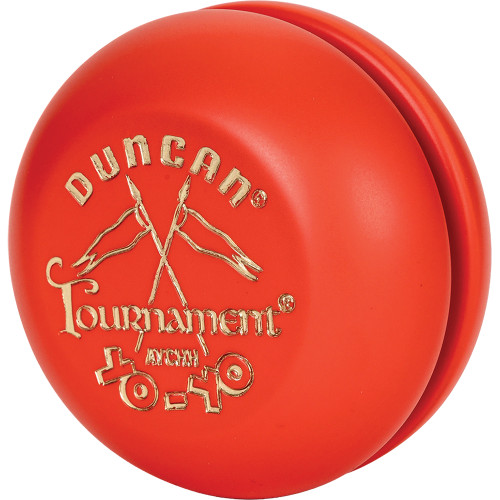 Duncan Classic Cross Flags Wood Yo-Yo - Red | Collectable Diecast
