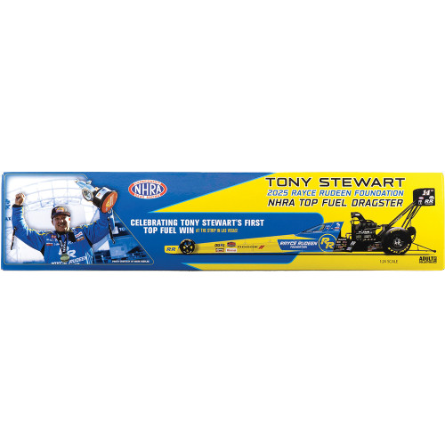 2025 Tony Stewart Top Fuel Dragster - Rayce Rudeen 1:24 Scale Alt Image 5