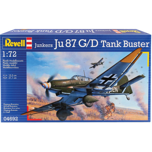 Junkers Ju87 G/D Tank Buster Complete Model Kit Main Image