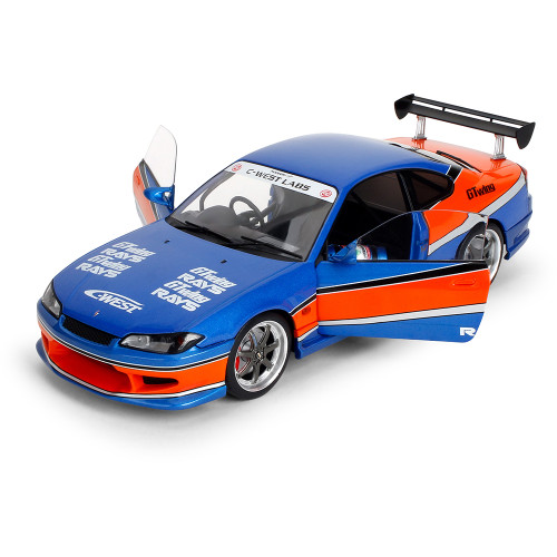 Han's Nissan Silvia S15 - Fast & Furious 1:18 Scale Alt Image 2