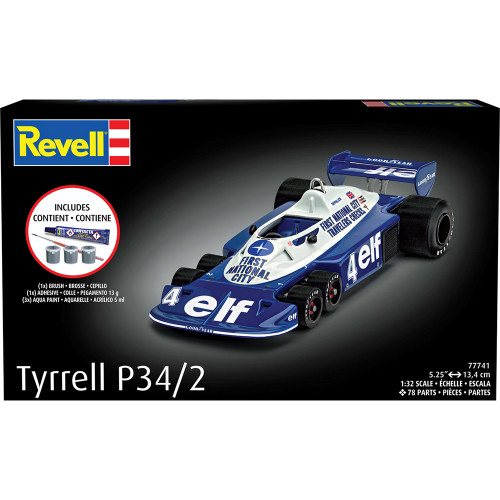 Tyrell P34/2 Complete Model Kit 1:32 Scale Main Image