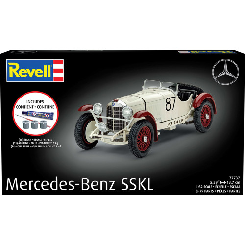 Mercedes Benz SSKL Complete Model Kit 1:32 Scale Main Image
