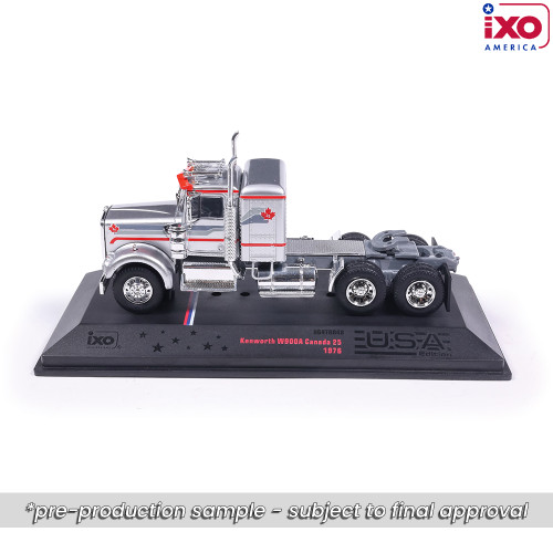 1976 Kenworth W900A Canada 25 - Grey 1:64 Scale Alt Image 7