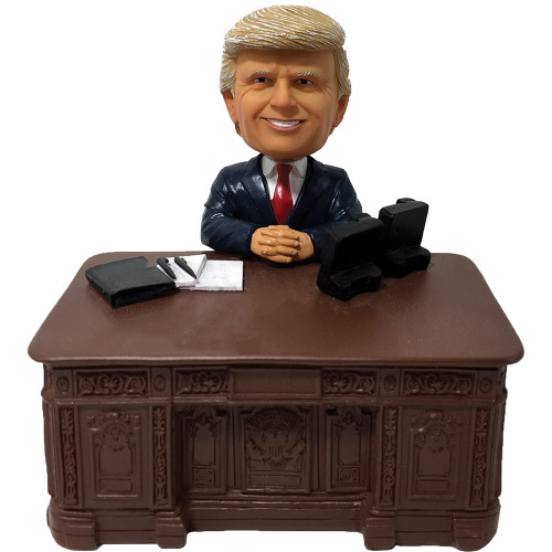 President Resolute Desk Trump Bobblehead NAT. BOBBLEHEAD HOF (632125669840) Main Image