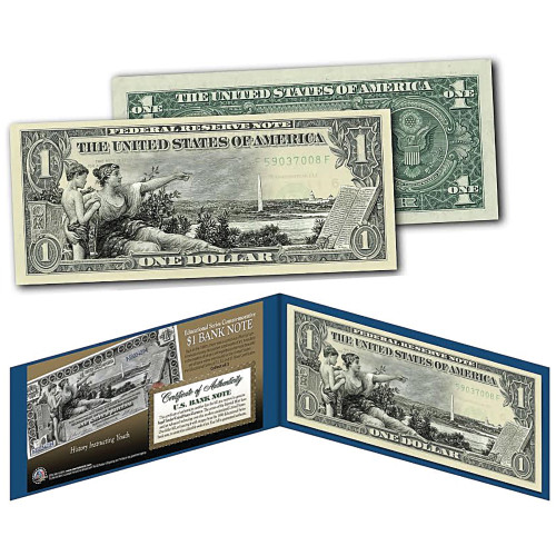 1896 Educational Series $1 Note  Merrick Mint (EDUC_ONE) Main Image