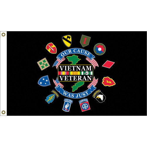 Vietnam Veteran Our Cause Flag  F1314 (F035K)  Main Image
