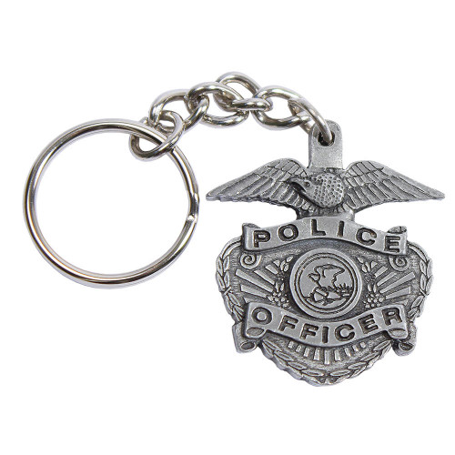 Police Logo Keychain K347 Main Image