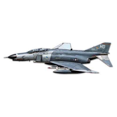 F-4 Phantom Cut-out Metal Sign Main Image
