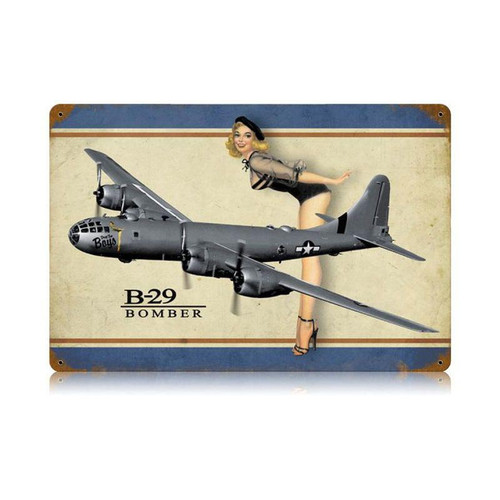 B-29 Superfortress Metal Sign Main Image