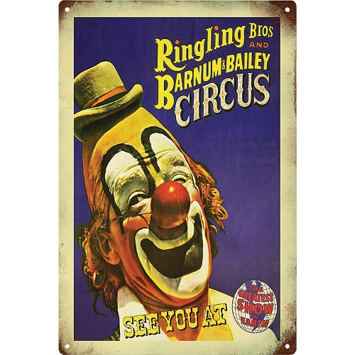 Ringling Bros. and Barnum & Bailey Circus Metal Sign RG289 Main Image