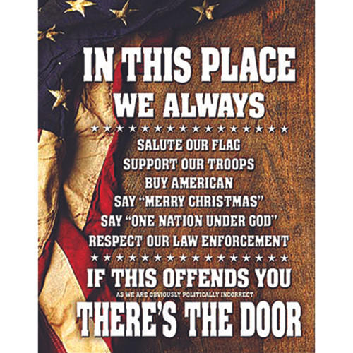 In This Place Metal Sign Alt Image 1