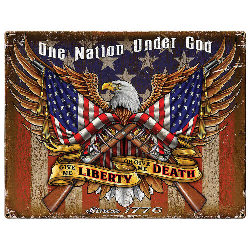 Liberty Metal Sign  SM867 Main Image