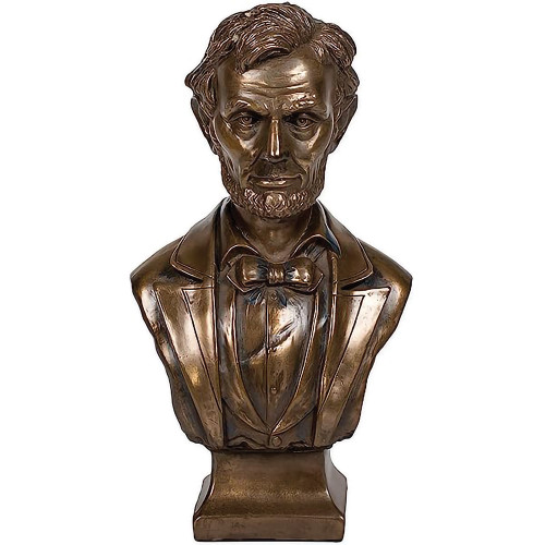 Abraham Lincoln Cold Cast Bronze Bust Sculpture  Main Image