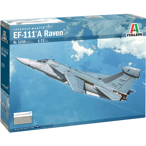 EF-111A Raven 1/72 Kit Italeri (1235) Main Image