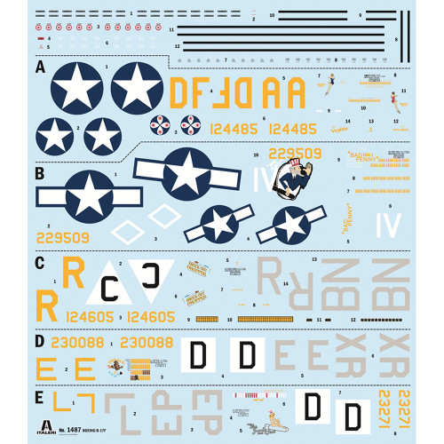 B-17F Flying Fortress 1/72 Kit Alt Image 2