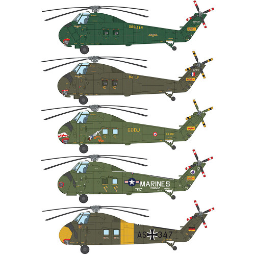 H-34A Pirate/UH-34D 1/48 Kit Italeri (2776) Alt Image 4