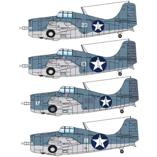 F4F-4 Wildcat 1/48 Kit Academy (12355) 1:48 scale Alt Image 3