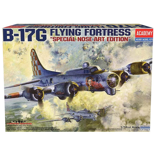 B-17G Flying Fortress 1/72 Kit Academy Model (12414) Main Image