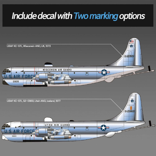 KC-97L Stratofreighter 1/144 Kit ACADEMY (12640) Alt Image 4