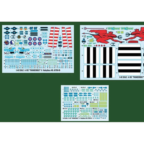 A-10 Thunderbolt 1/48 Kit Hobby Boss (81796) 1:48 Scale Alt Image 3