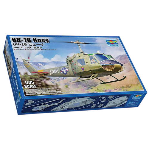 UH-1B Huey 1/35 Kit Trumpeter (5111) Main Image
