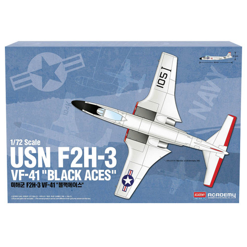 F2H-3 VF-41 Black Aces 1/72 Kit Main Image