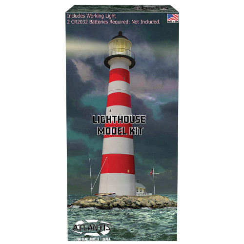 Lighthouse w/Light and Diorama Base 1/160 Kit Main Image