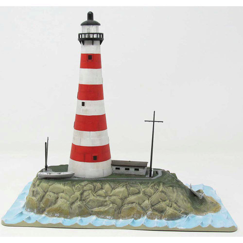 Lighthouse w/Light and Diorama Base 1/160 Kit Alt Image 1