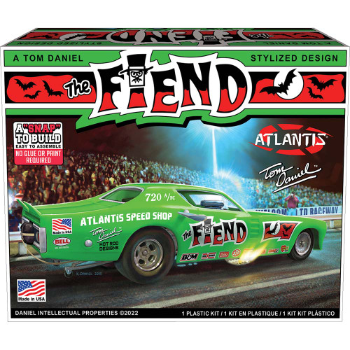 Snap Tom Daniel Fiend Funny Car 1/32 Scale Kit Main Image