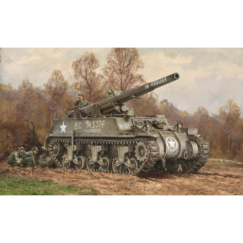 M12 Gun Motor Carriage 1/72 Kit Italeri (7076) Alt Image 1