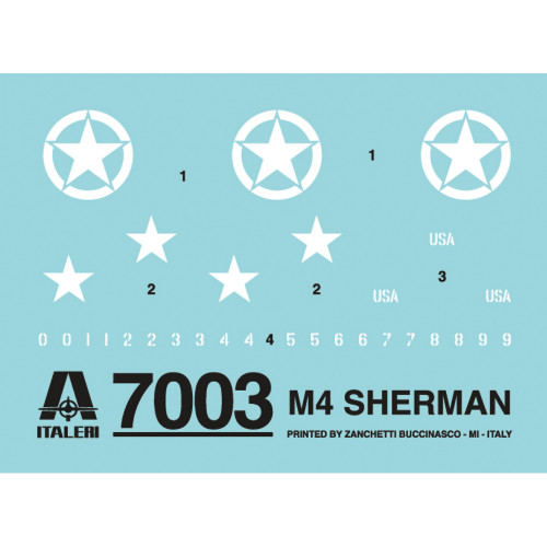M4 Sherman 1/72 Kit Italeri (7003) Alt Image 2