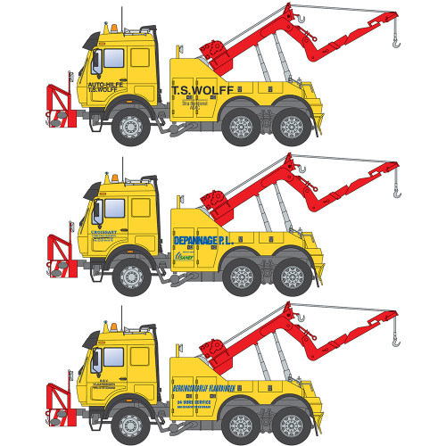 Mercedes-Benz Wrecker Truck 1/24 Kit Alt Image 3