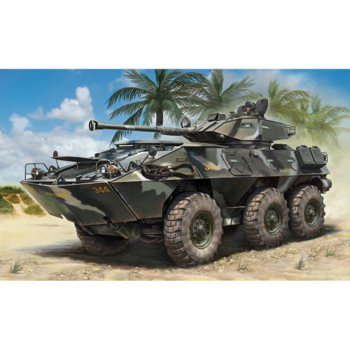 LAV300 90mm Cockerill Gun 1/35 Kit HOBBY BOSS (84573) Alt Image 1