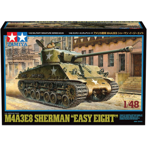 M4A3E8 SHERMAN 1/48 Kit Tamiya (32595) Main Image