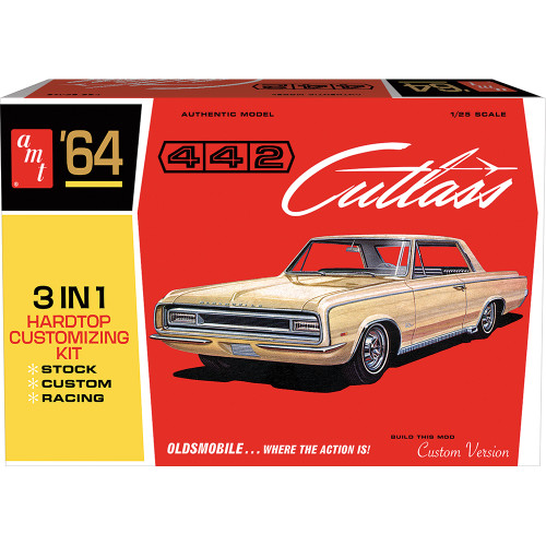 1964 Olds Cutlass 442 Hardtop 1/25 Kit 1:25 Scale Main Image