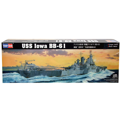 USS Iowa BB-61 1/350 Kit 1:350 Scale Main Image
