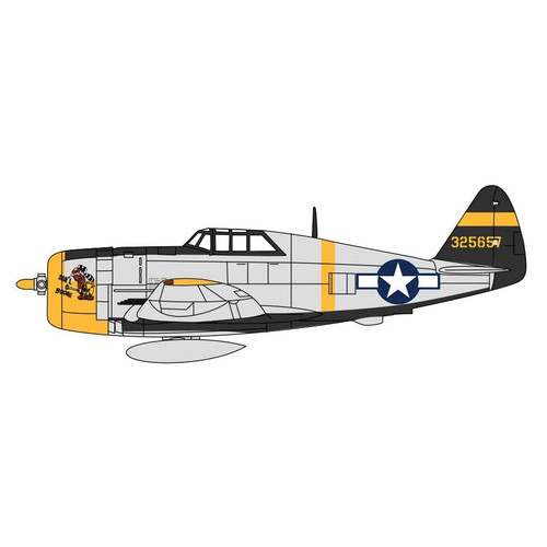 Republic P-47D Thunderbolt 1/72 Die Cast Model Capt. Daniel Boone, 333rd FS, 318th FG, U.S. 20th Army Air F Main Image