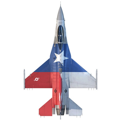 F-16 Fighting Falcon 1/100 Die Cast Model - AF1-0142C 457th FS, 75 years of Operation scheme Alt Image 4