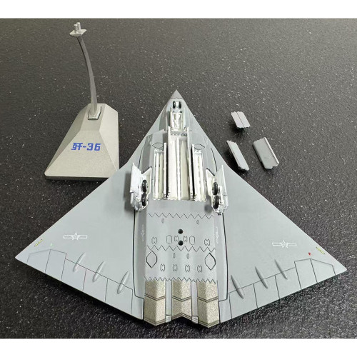 J-36 Stealth Fighter 1/144 Die Cast Model Alt Image 4