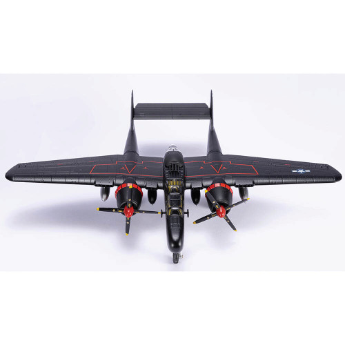 P-61B BLACK WIDOW 1/72 DIE CAST MODEL - AF1-0090F TIMES A WASTIN, 418TH NIGHT FIGHTER SQUADRON Alt Image 1