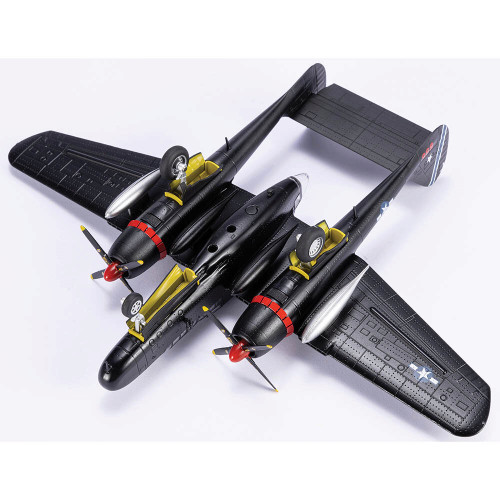 P-61B BLACK WIDOW 1/72 DIE CAST MODEL - AF1-0090F TIMES A WASTIN, 418TH NIGHT FIGHTER SQUADRON Alt Image 3
