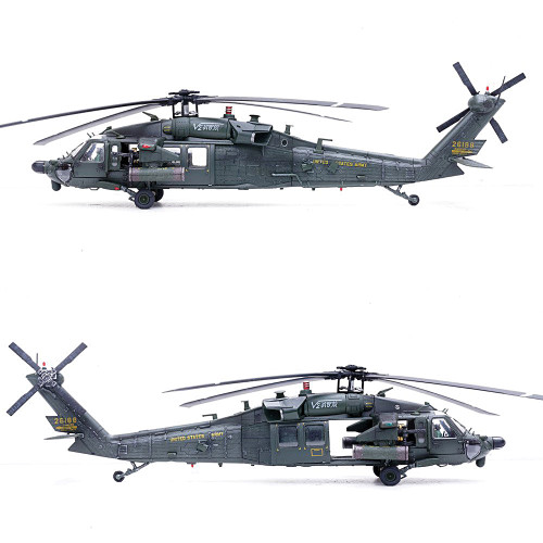 MH-60L Black Hawk Helicopter 1/72 Die Cast Model Panzerkampf (14056PB) Alt Image 4