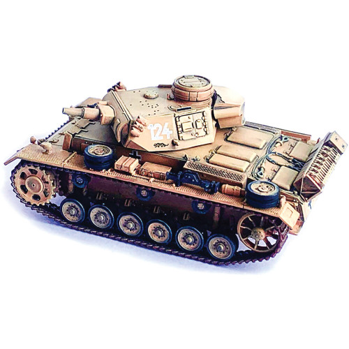 SD.KFZ.141 PANZER III AUSF.N 1/72 PLASTIC MODEL Dragon Models (63091) Alt Image 2
