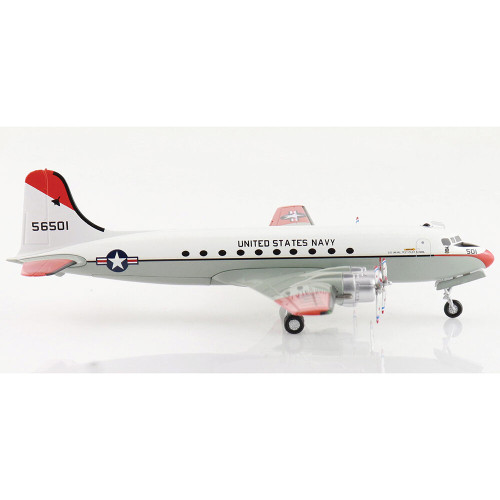 C-54Q Skymaster 1/200 Die Cast Model - HL2025 US Navy Test Pilot School, 1973 Alt Image 2