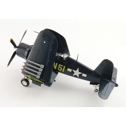 F4U-4 CORSAIR 1/48 DIE CAST MODEL - HA8227 JOHN GLENN, VMF-155, CHINA 1945 Alt Image 2