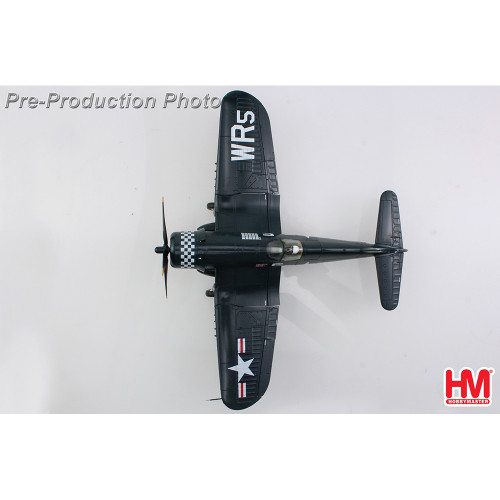 F4U-4 CORSAIR 1/48 DIE CAST MODEL - HA8228 Capt. Phillip C. Delong, VMF-312, USS Bataan, April 1951 Alt Image 4