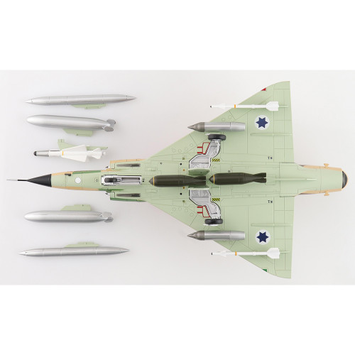 Mirage IIICJ 1/72 Die Cast Model Ramat David AB, Dec 1970 - HA9804 Alt Image 5