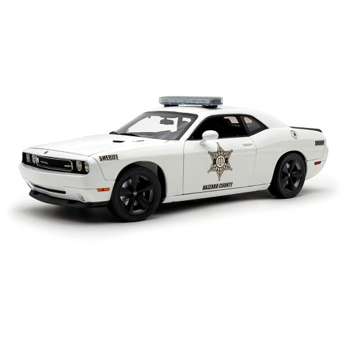 2010 Dodge Challenger SRT 8 - Hazzard County Sheriff Tribute 1:18 Scale Main Image