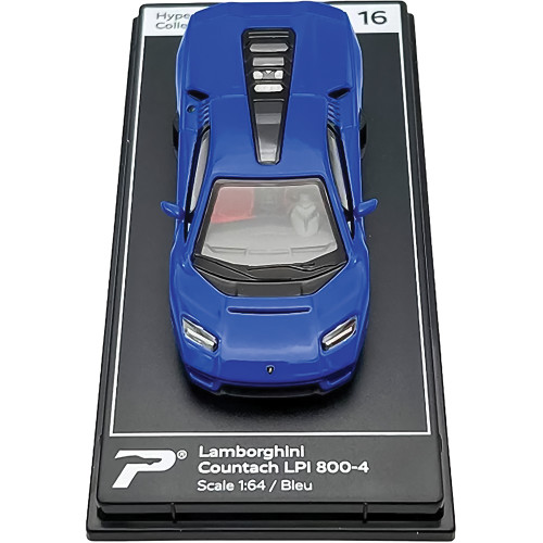 Lamborghini Countach - Blue 1:64 Scale Alt Image 3